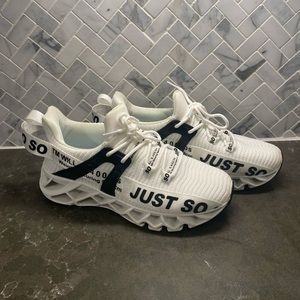 White and Black Sneakers